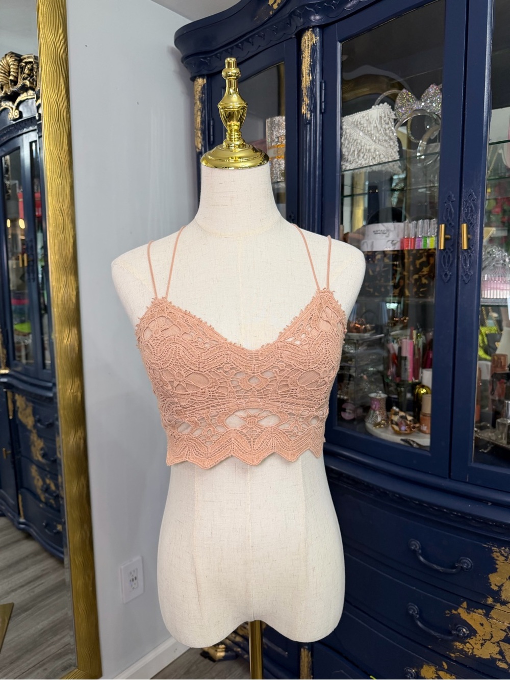 Free People Ilektra Lace Bralette  Size small